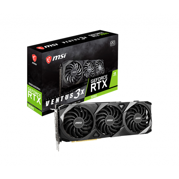 Msi RTX 3080 Ventus 3X OC 10GB Graphics Card